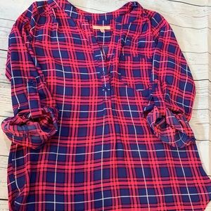 Skies are Blue blouse